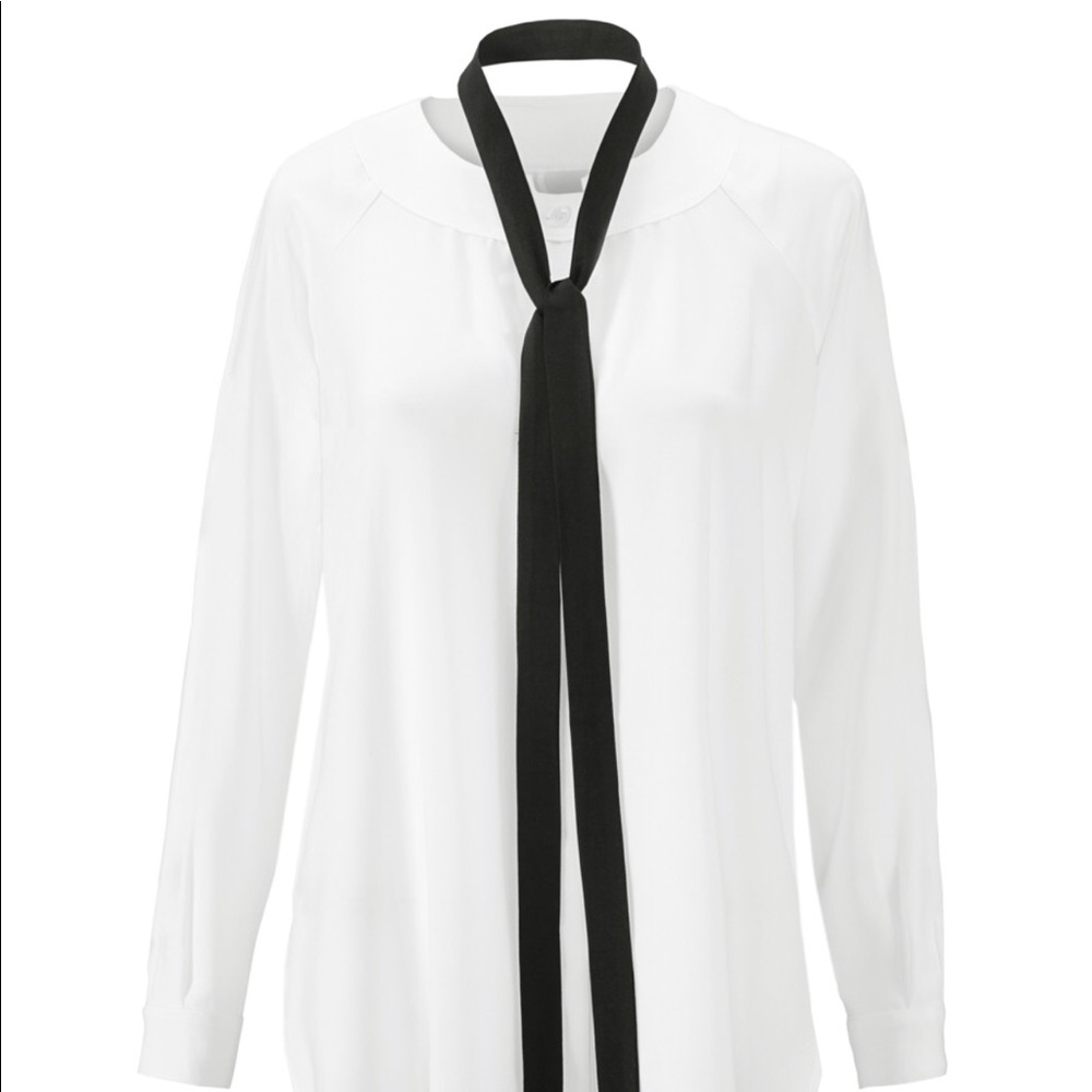 CAbi Tuxedo Blouse